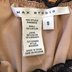 Max Studio Tops - NWT Max Studio Flattering Black Lace Blouse Max Studio Tops - NWT Max Studio Flattering Black Lace Blouse